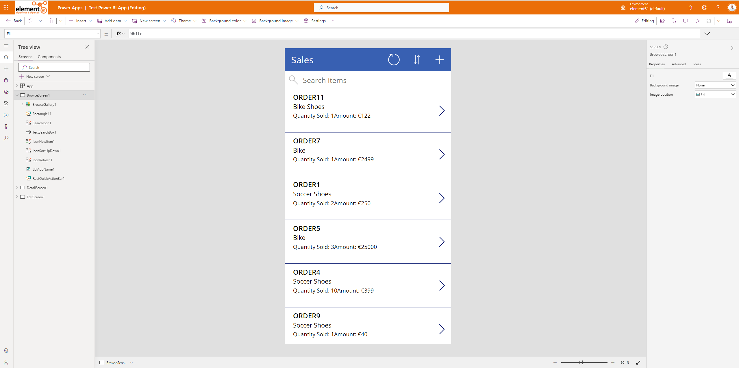 Enter data with Power Apps in Power BI Development Power App Enter data with Power Apps in Power BI Development Power App