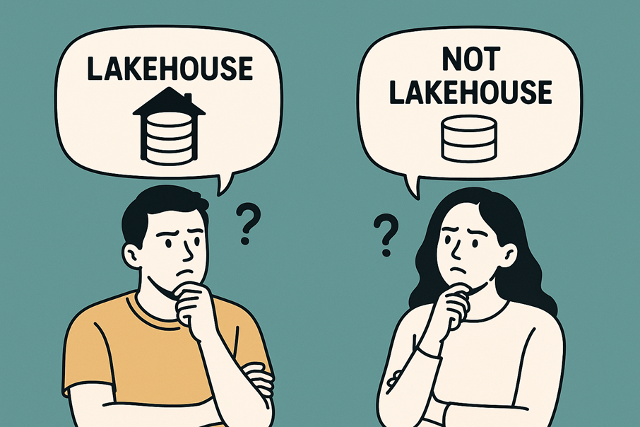 Lakehouse - Not lakehouse Lakehouse - Not lakehouse