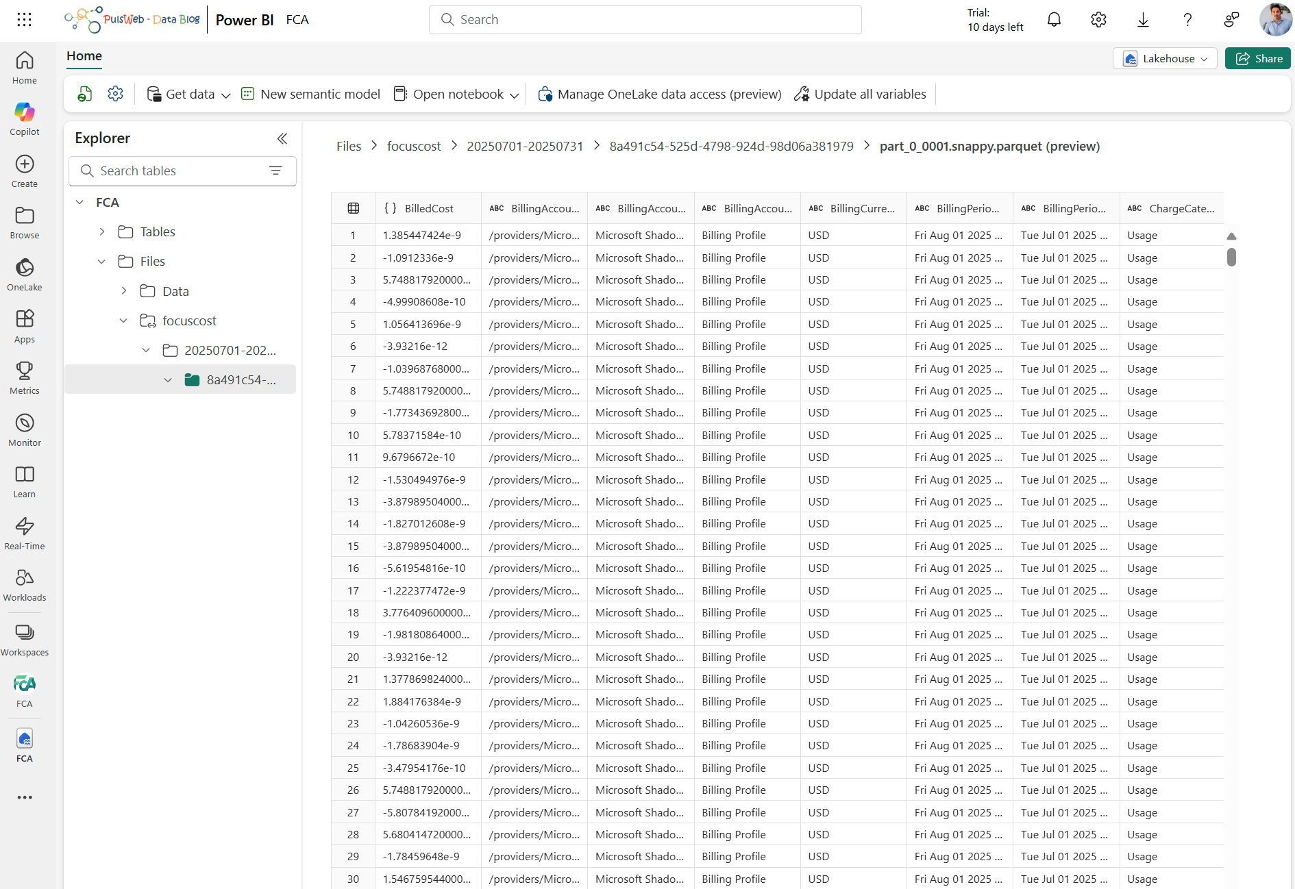 Lakehouse Shortcut 1
