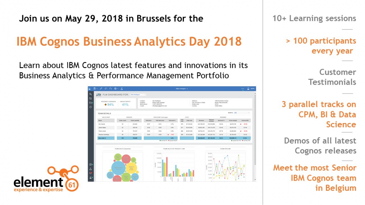 IBM Business Analytics Day 2018