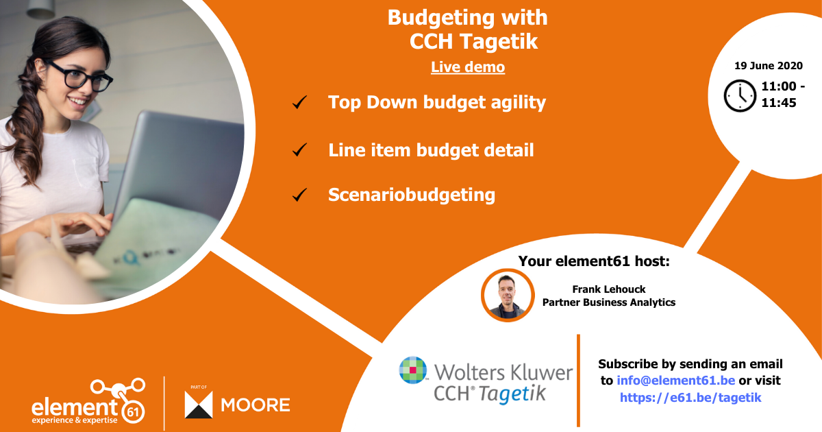 Budgeting with CCH Tagetik (Webinar)