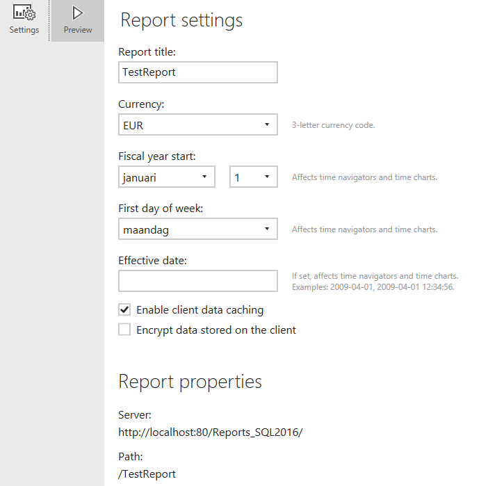 Mobile Reports in Microsoft SQL Server Reporting Services 2016