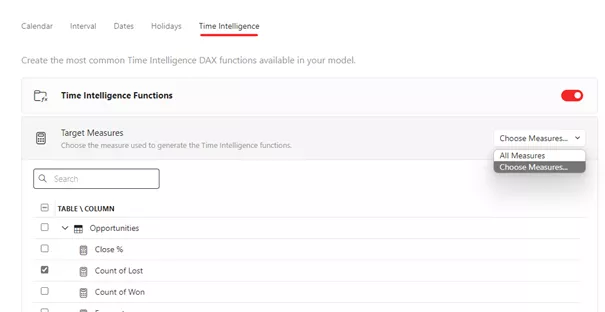 Bravo Time Intelligence DAX functions