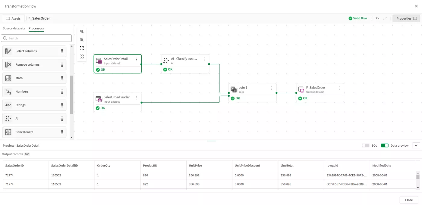 Accelerate your lakehouse Analytics and AI development with Qlik Talend Cloud Transformation Flows Accelerate your lakehouse Analytics and AI development with Qlik Talend Cloud Transformation Flows