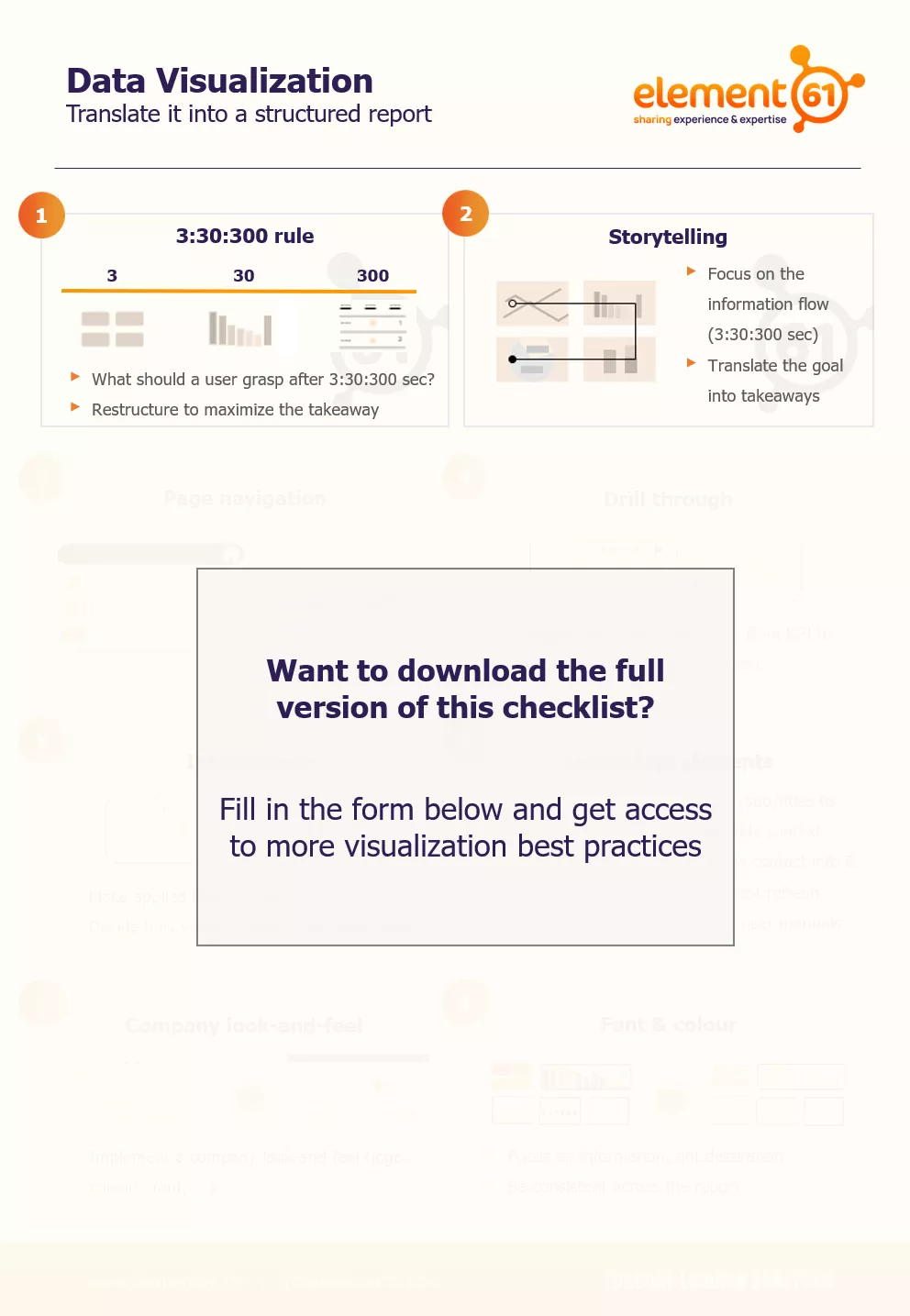 Data Visualization Translate it into a structured report