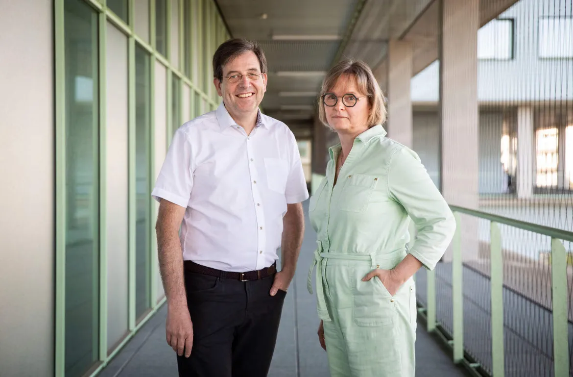 Mark Helbert en Ilse Hoffman - ZAS